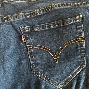 Levi’s Jeans women’s 34 Demi Curve W34/L32-Mid Rise Straight